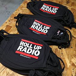 Facemasks for Rollup Radio