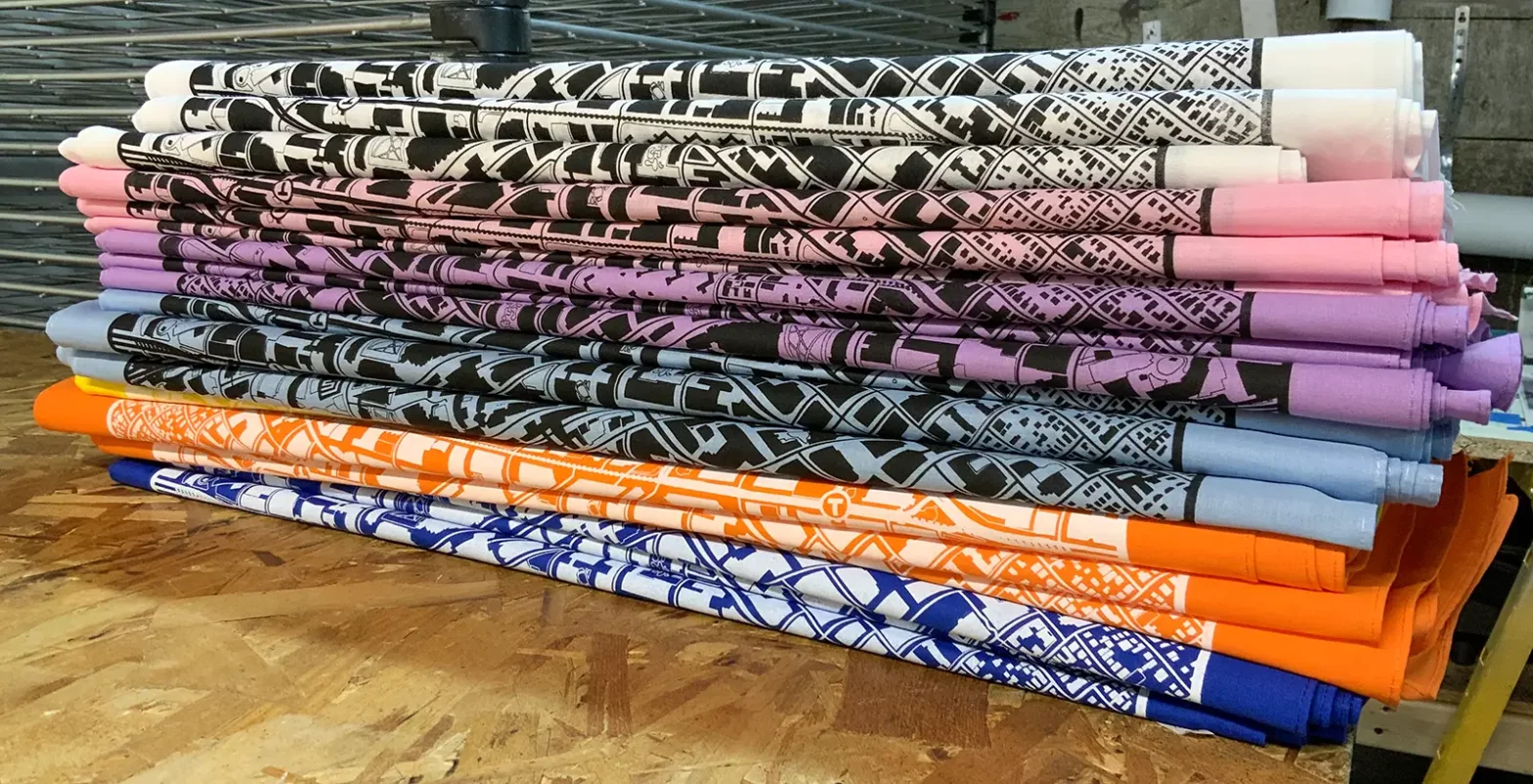 bandanas we created for mit city science network