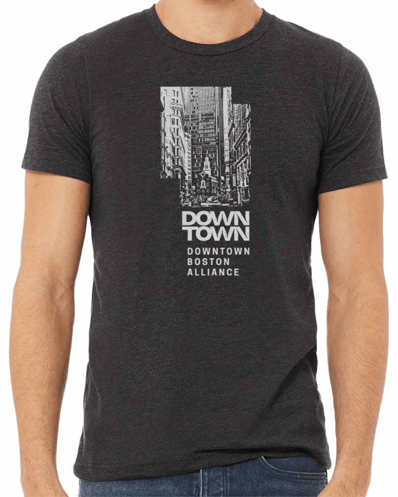 a scrapped architectural t-shirt design